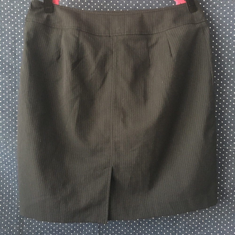 Pinstriped Skirt